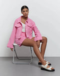 Short cotton jacket
