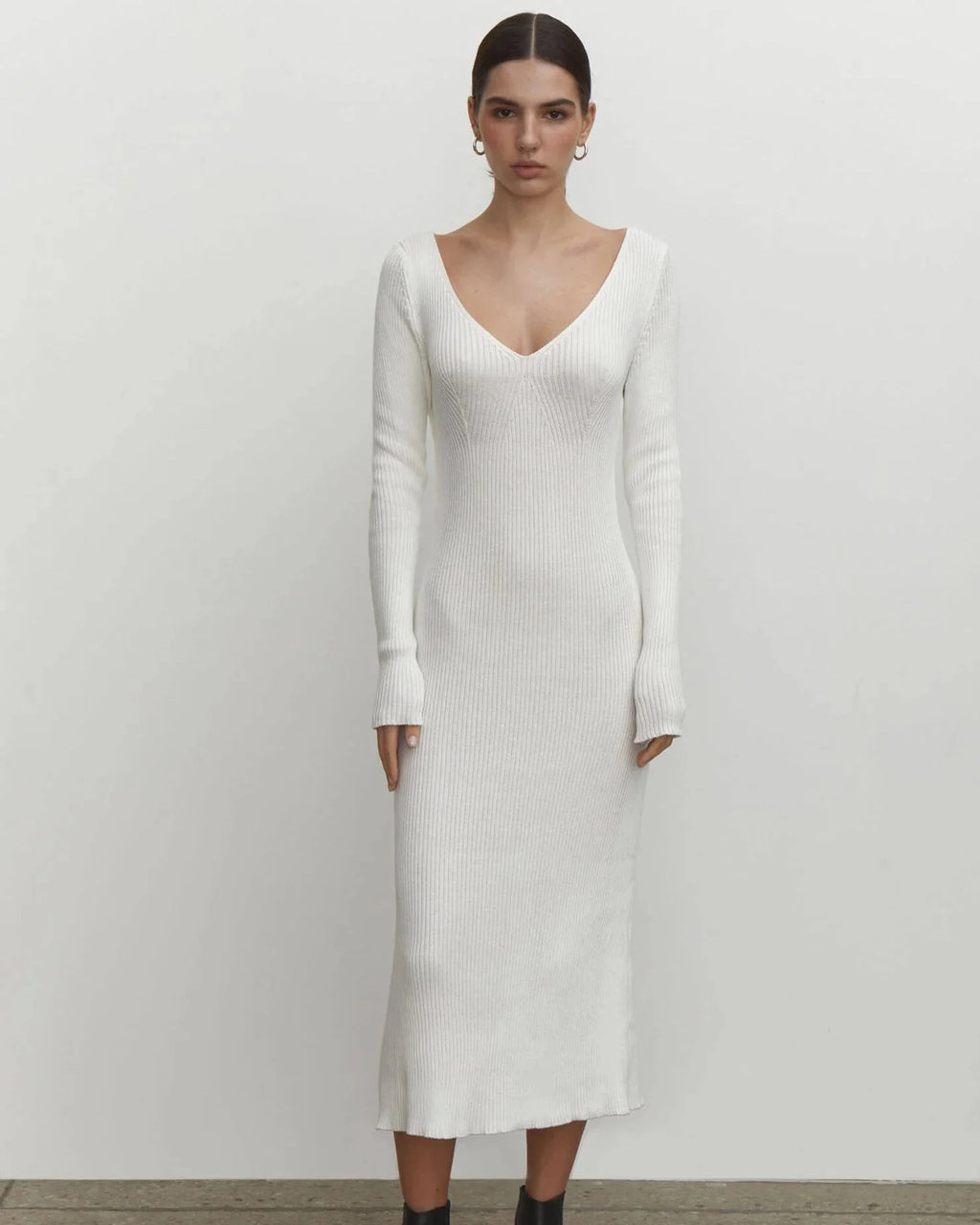 Lace midi dress