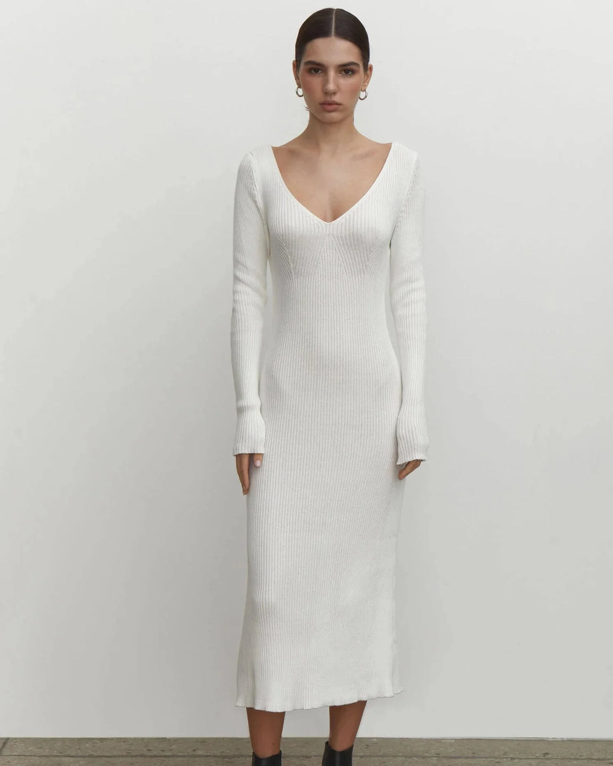 Lace midi dress